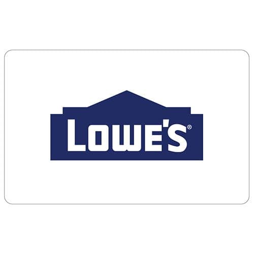 $25 Lowe's Gift Card
