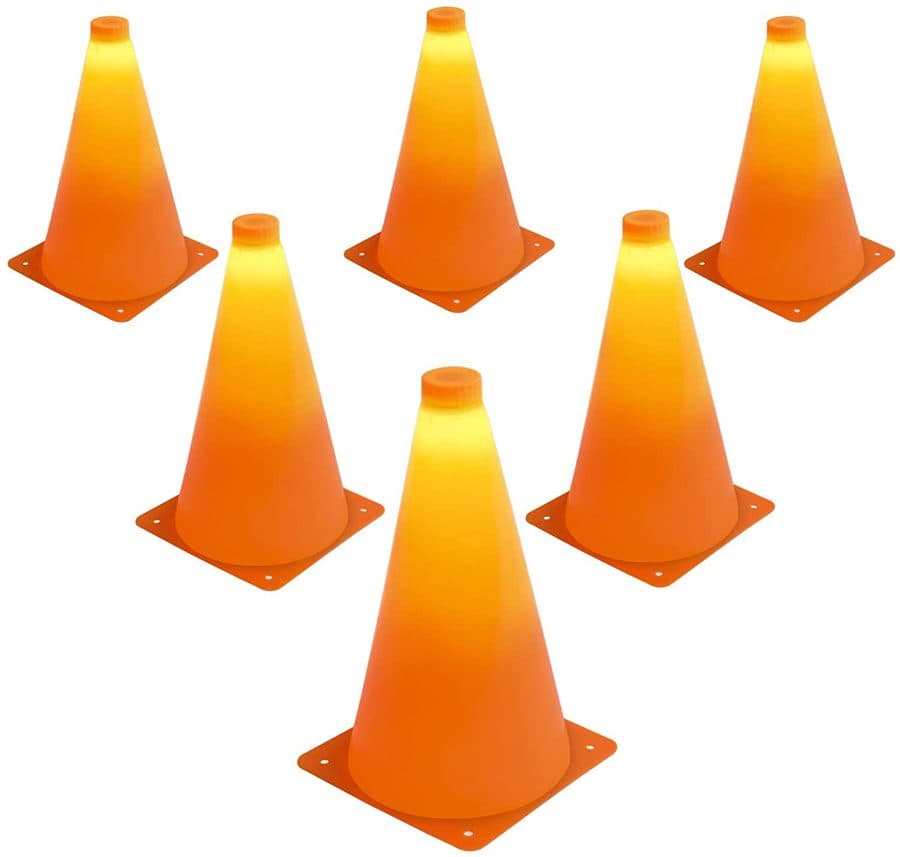 GoSports LED Light-Up Cones (6 pack)
