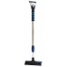 Mallory 581-E Telescoping 48" Sport Utility Snow Broom with Brush and Squeegee Head and Integrated Ice Scraper