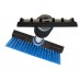 Mallory 581-E Telescoping 48" Sport Utility Snow Broom with Brush and Squeegee Head and Integrated Ice Scraper