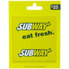 Subway Gift Card