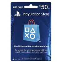 Playstation Store Gift Card ($50)